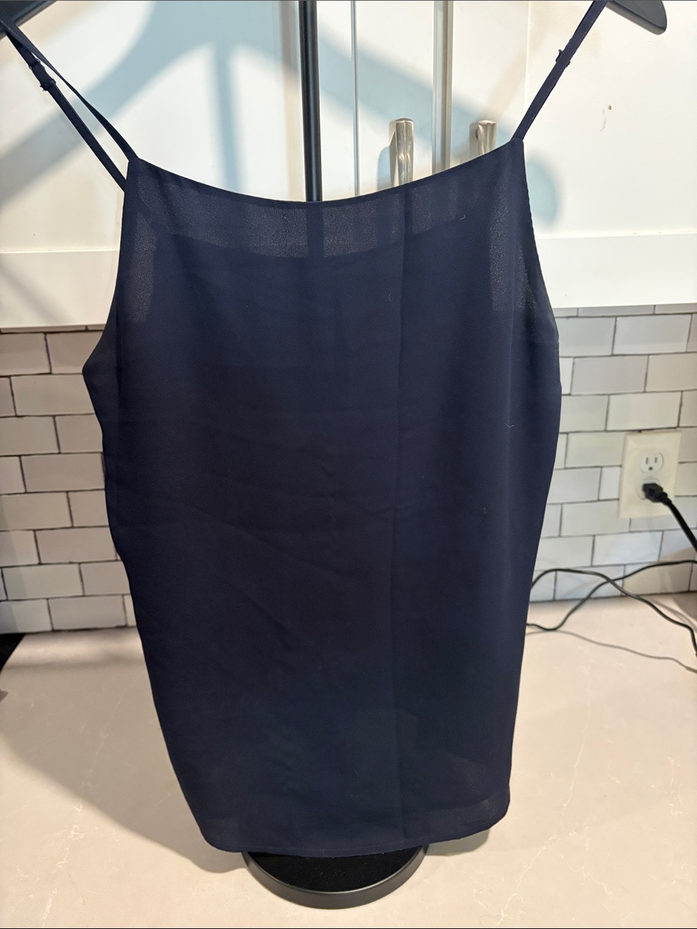 LOFT Navy Spaghetti Strap Camisole